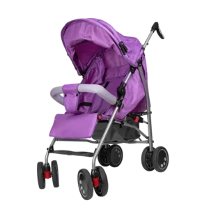 Baby Stroller Compact Fold - Purple Black