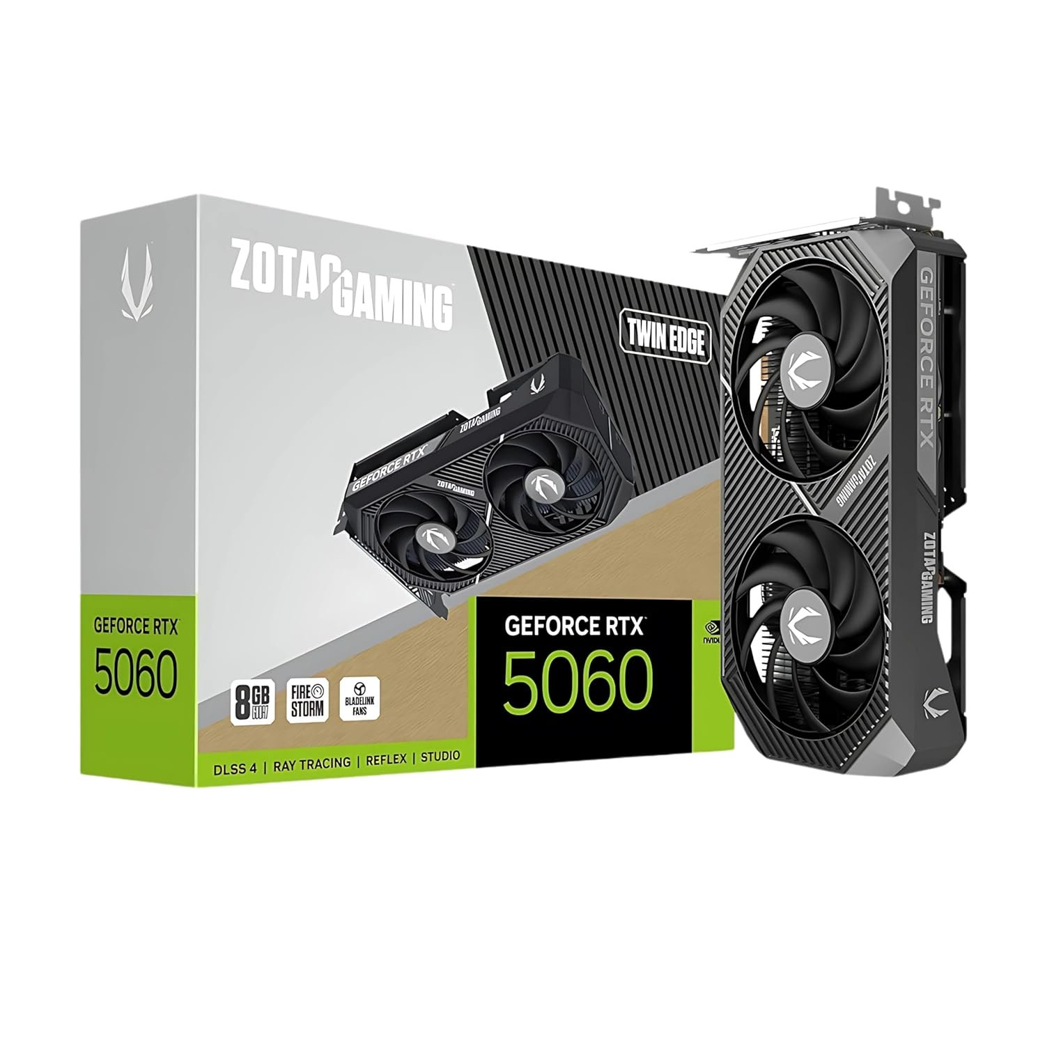 ZOTAC Gaming RTX 5060 Twin Edge 8GB GDDR7 Graphics Card - Image 1