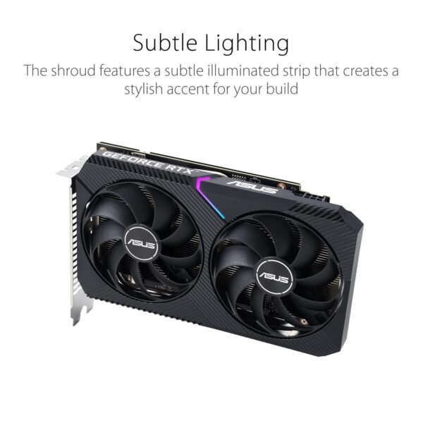 ASUS Dual GeForce RTX 3050 V2 OC Edition 8GB Nvidia Graphic Card