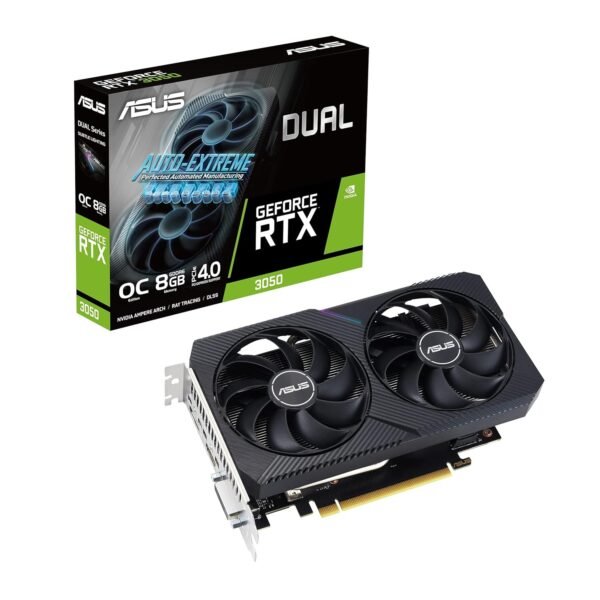 ASUS Dual GeForce RTX 3050 V2 OC Edition 8GB Nvidia Graphic Card
