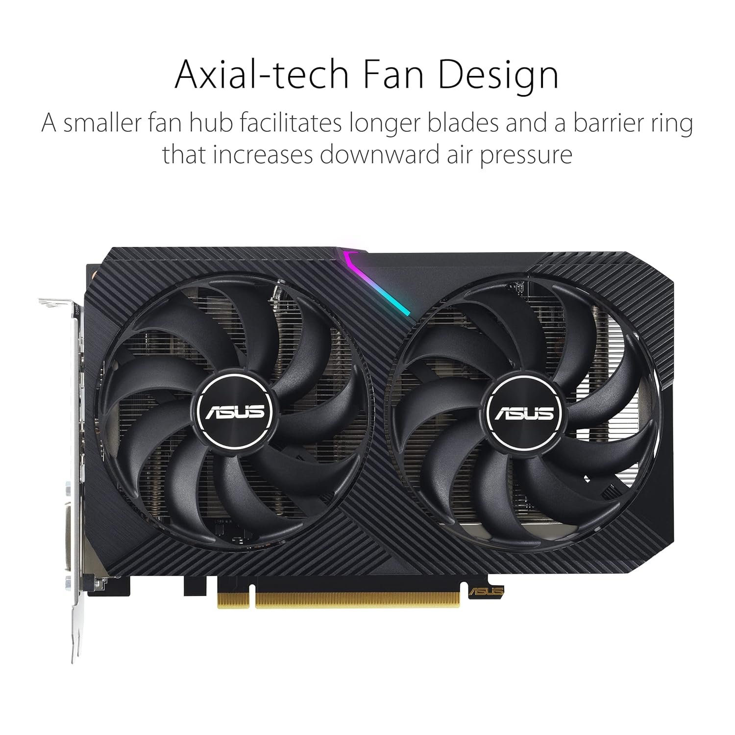 ASUS Dual GeForce RTX 3050 V2 OC Edition 8GB Nvidia Graphic Card - Image 6
