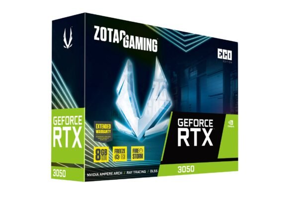 ZOTAC Gaming GeForce RTX 3050 Eco 8GB Nvidia Graphic Card