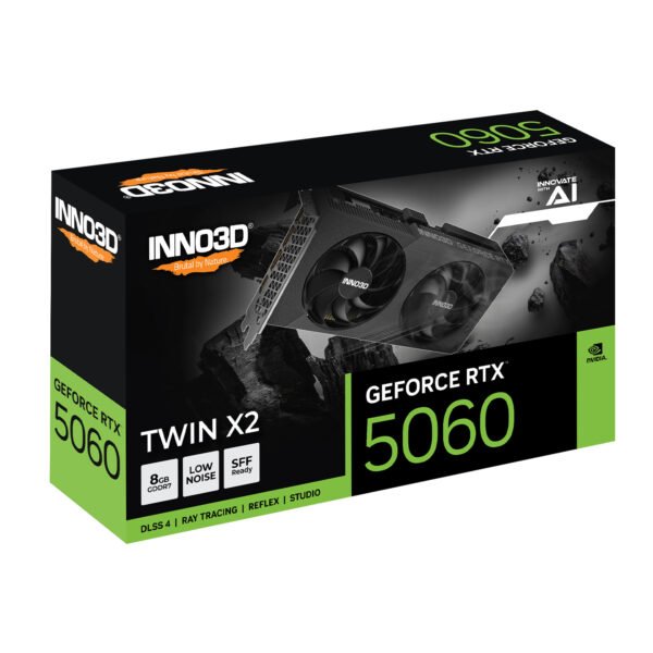 INNO3D RTX 5060 Twin X2 SFF 8GB GDDR7 Graphics Card
