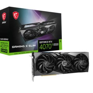 MSI GeForce RTX 4070 Ti Super Gaming X Slim 16GB Nvidia Graphic Card